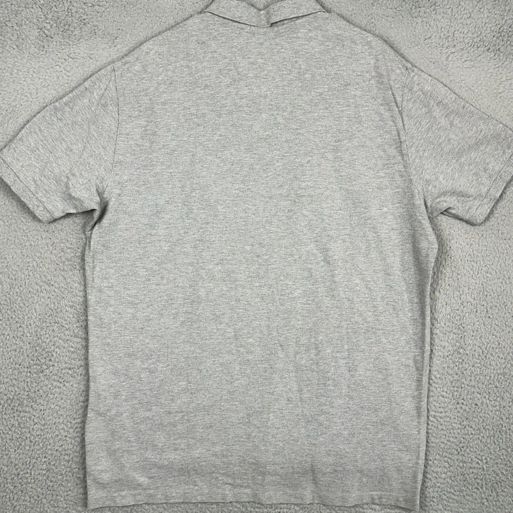 Polo Ralph Lauren Polo Shirt Mens 2XL Grey Heather Casual Rugby Short Sleeve